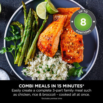 Ninja Combi 12-In-1 Multi-Cooker, Oven & Air Fryer, 12 Cooking Functions, Make 15 Minute