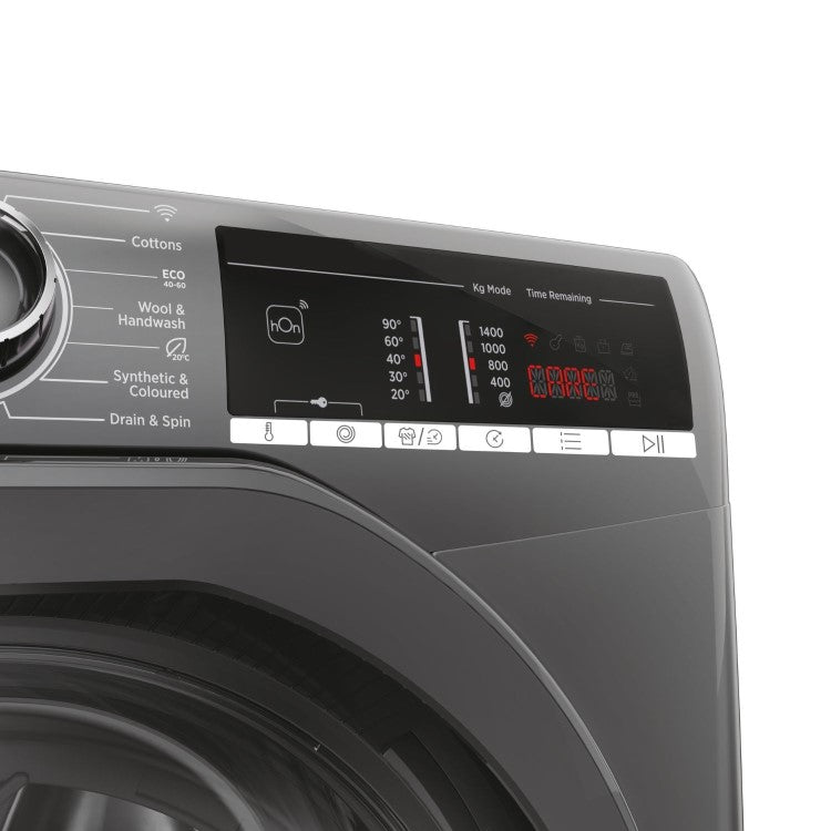 Freestanding Front Load Washing Machine – 10kg, 1400 RPM, Anthracite, Energy Class A, WiFi Connected
